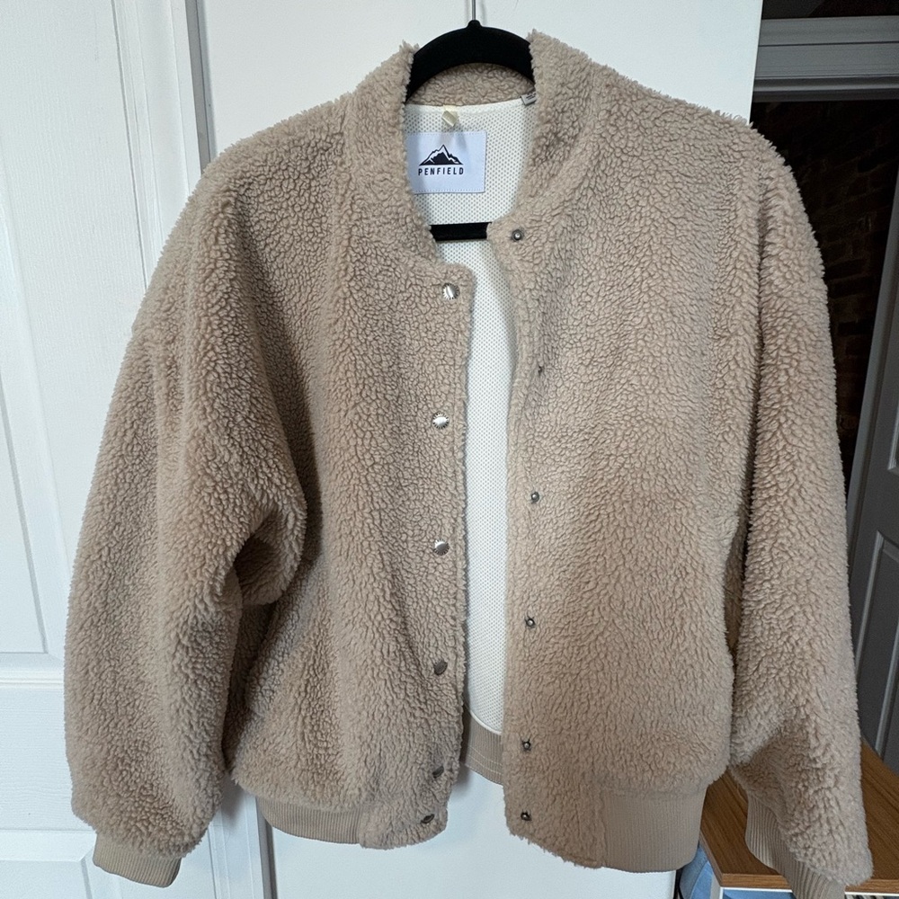 Tan Sherpa Jacket